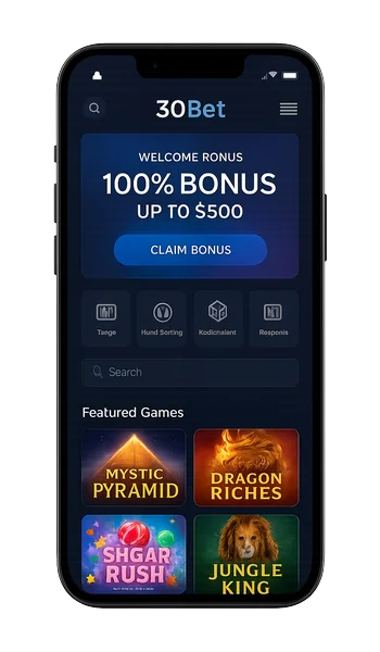 30Bet Casino App
